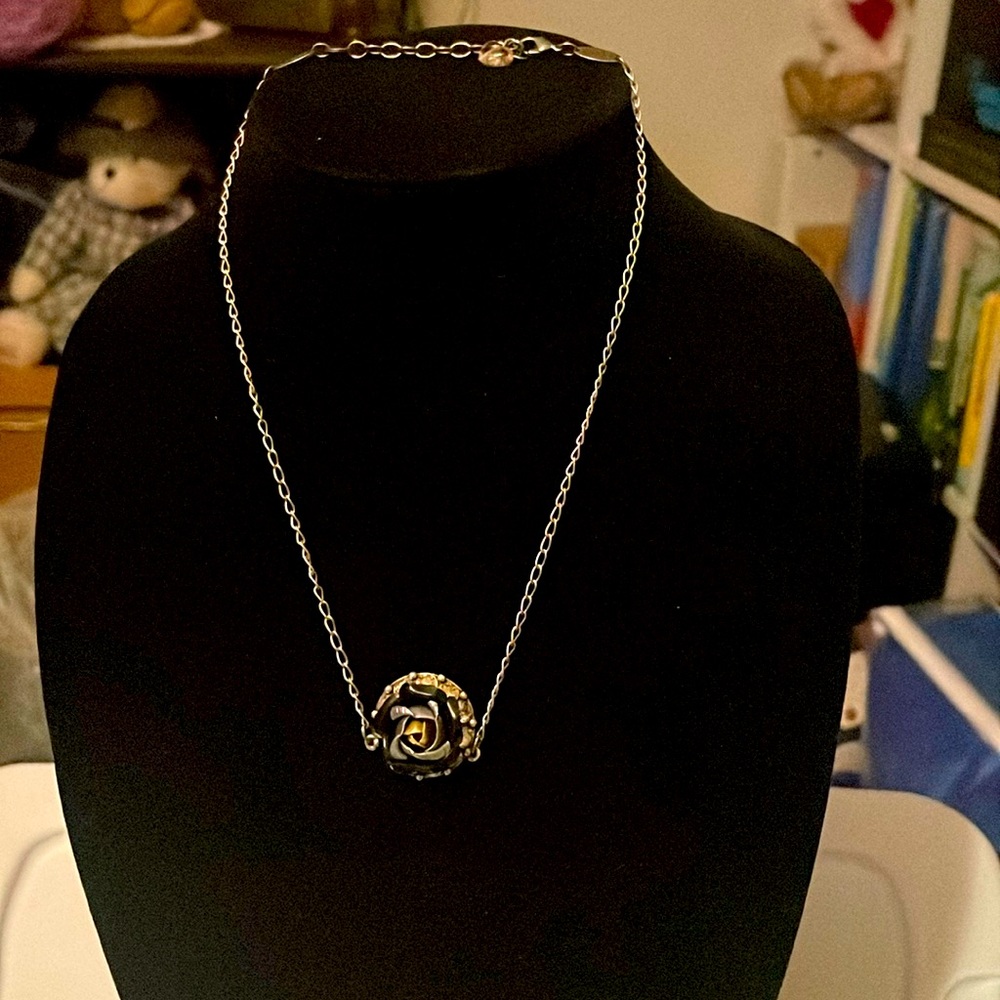 Authentic Sabika Rose necklace